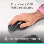 Logitech MX Master 4, bledosivá