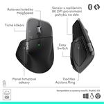 Logitech MX Master 4 pre Mac, vesmírne čierna