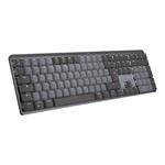 Logitech MX Mechanical, CZ, Hmatové tiché spínače, černá/grafitová