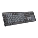 Logitech MX Mechanical, CZ, hmatové tiché spínače, čierna/grafitová