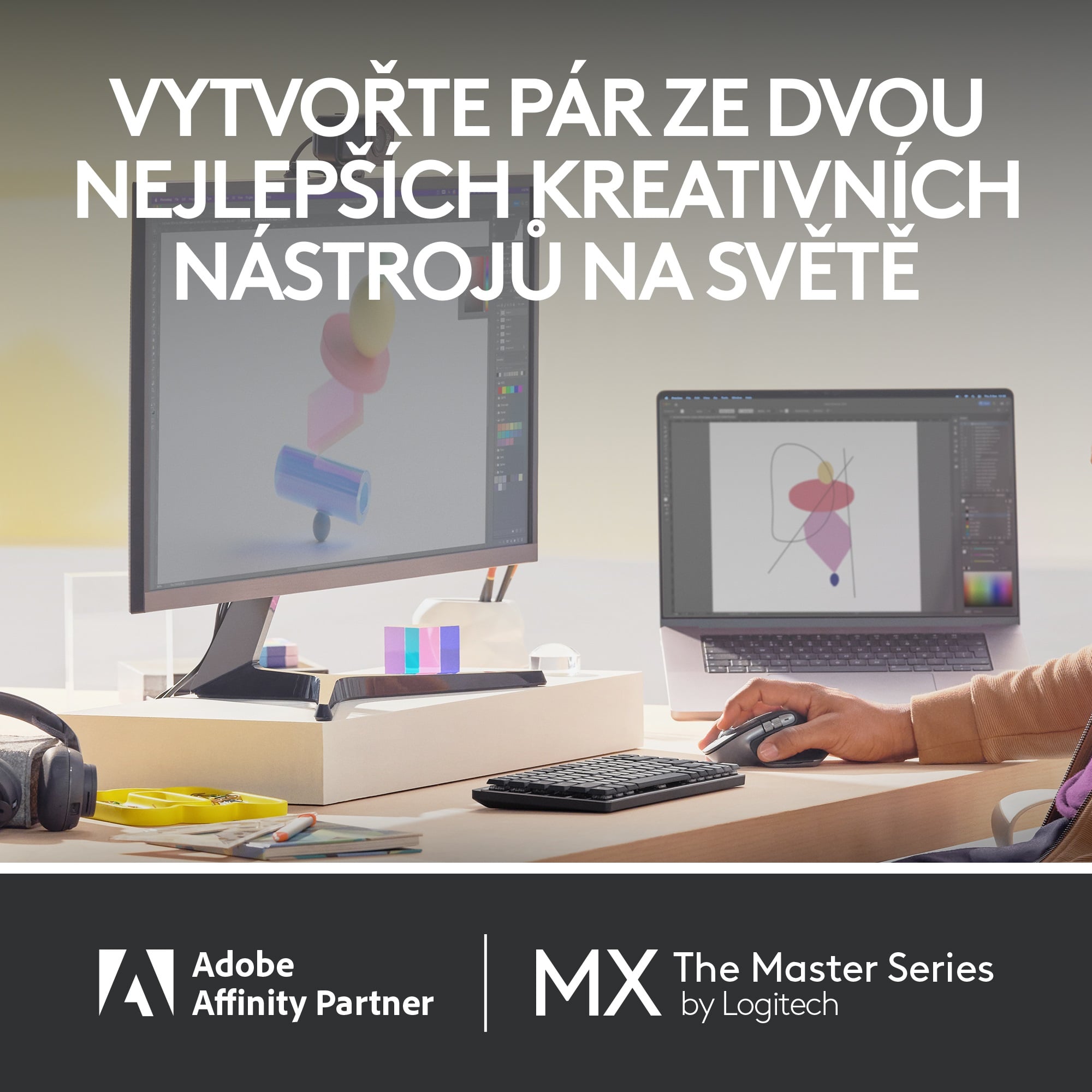 Logitech MX Mechanical Mini pre Mac Minimalist, vesmírne sivá, CZ