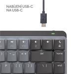 Logitech MX Mechanical Mini pre Mac Minimalist, vesmírne sivá, CZ