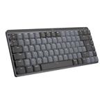 Logitech MX Mechanical Mini, US, Hmatové tiché spínače, černá/grafitová