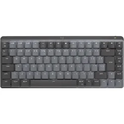 Logitech MX Mechanical Mini, US, Hmatové tiché spínače, černá/grafitová