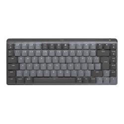 Logitech MX Mechanical Mini, US, lineárne spínače, čierna/grafitová