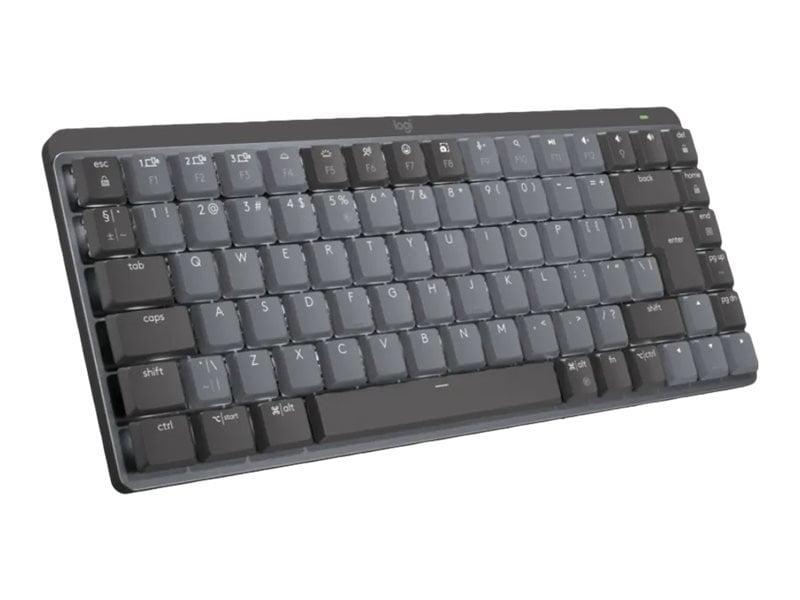 Logitech MX Mechanical Mini, US, prepínače, čierna/grafitová