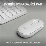 Logitech Pebble 2 Combo, bezdrôtová klávesnica a myš, biela