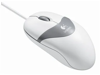 LOGITECH Pilot Optical Mouse grey, 3.tl., USB+PS2