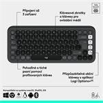Logitech POP ICON KEYS, Graphite , US INT'L