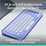 Logitech POP ICON KEYS, lila, US INT'L