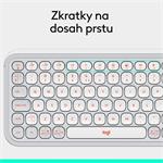 Logitech POP ICON KEYS, White, US INT'L