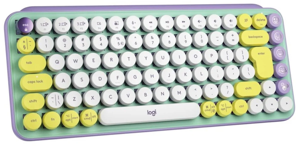 Logitech Pop klávesnica, fialová 920-010736