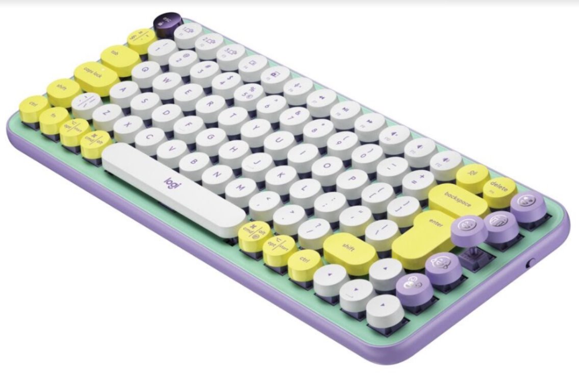 Logitech Pop klávesnice, fialová