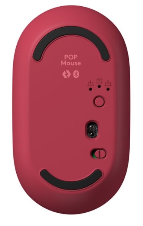 Logitech Pop myš, růžová