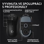 Logitech PRO X Superlight 2c SE, černá