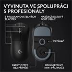 Logitech PRO X Superlight 2c SE, čierna