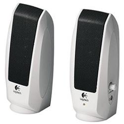 Logitech reproduktory S120 white, 5W RMS, zvukový systém 2.0