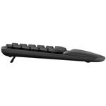 Logitech Wave Keys Wireless Ergonomic Keyboard Graphite - CZ/SK