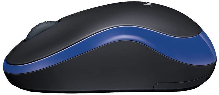 Logitech Wireless M185 čierno/modrá 910-002236