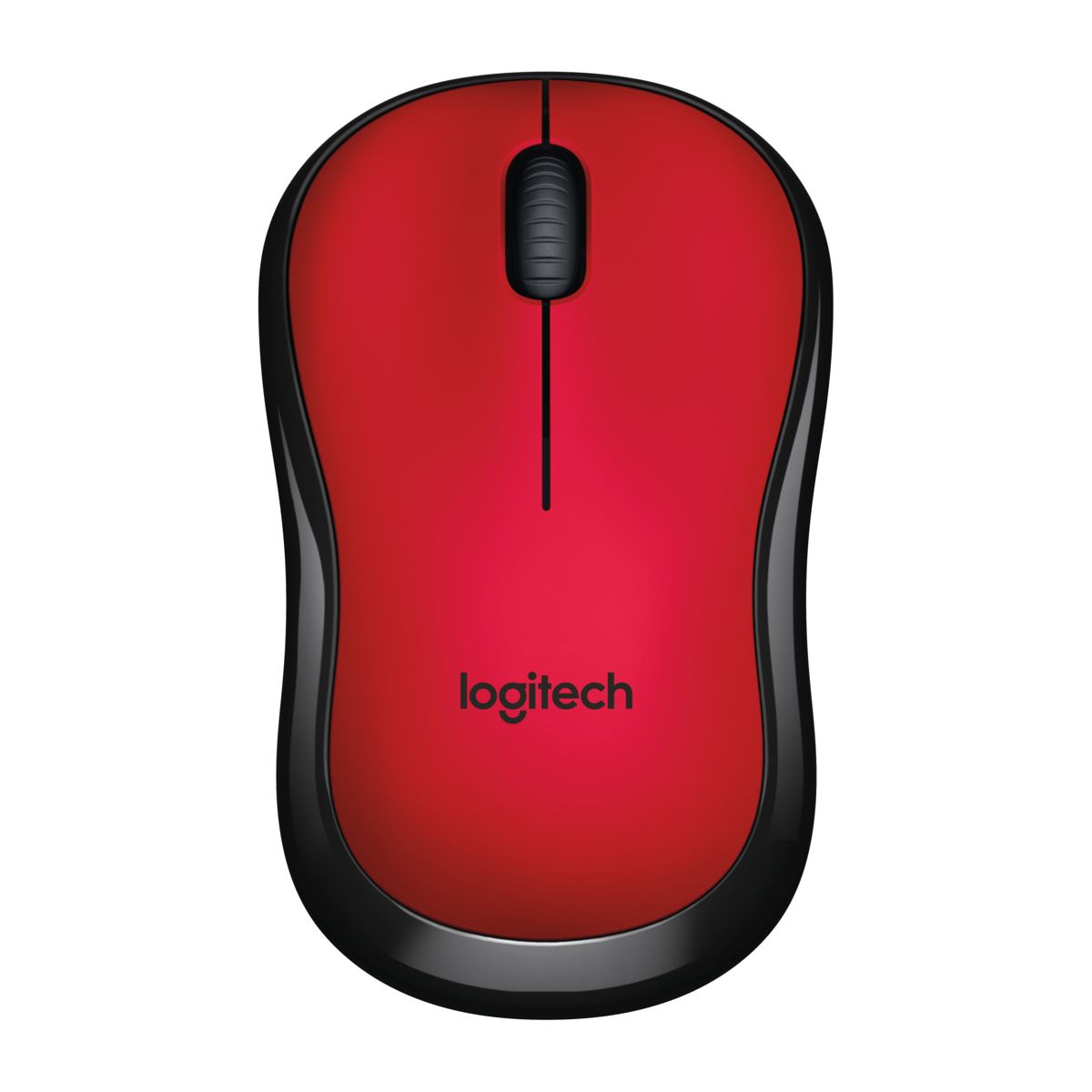 Logitech Wireless M220 Silent červená