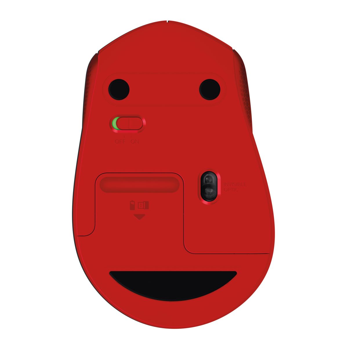 Logitech Wireless M330 Silent Plus červená 910-004911