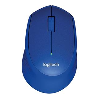 Logitech Wireless M330 Silent Plus modrá