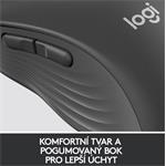 Logitech Wireless M650 L, grafitová
