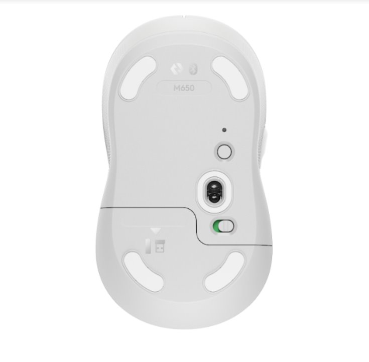 Logitech Wireless M650 M, biela