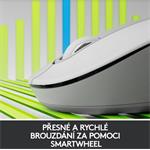 Logitech Wireless M650 M, bílá