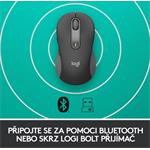 Logitech Wireless M650 M, grafitová