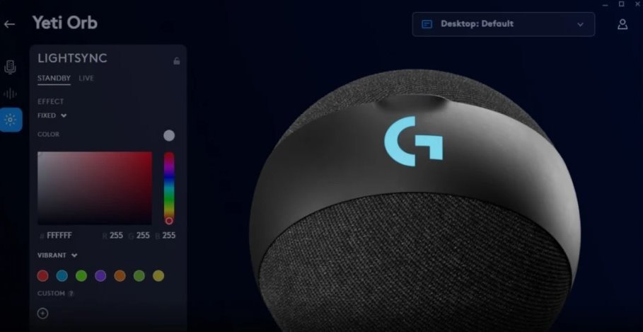 Logitech YETI ORB - herný mikrofón