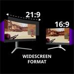 LORGAR 34 herní monitor zahnutý, miniLED