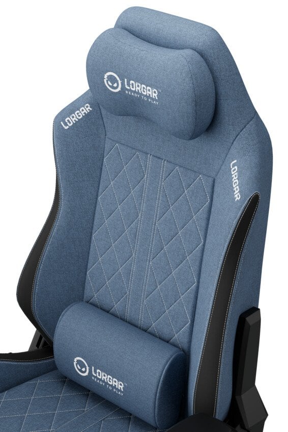 LORGAR CHA41, Ergonomic Gaming Chair Advanced, Modrá