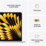 MacBook Air 15,M4 16 GB/256 GB SSD - Starlight