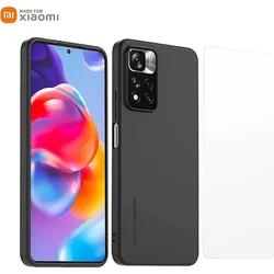 Made for Xiaomi TPU Kryt + Tvrzené Sklo pro Redmi Note 11 Pro+ 5G Black