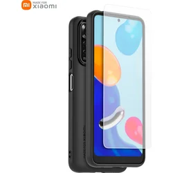 Made for Xiaomi TPU Kryt + Tvrzené Sklo pro Xiaomi Redmi Note 11/11s Black