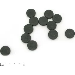 Magnet okrúhly sivý 2cm 50ks