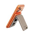 Magnetická bezdrôtová powerbanka Cubenest Qi2 SlimDual 5000 mAh SQ1B3D - oranžová