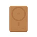 Magnetická bezdrôtová powerbanka Cubenest Qi2 SlimDual 5000 mAh SQ1B3D - oranžová