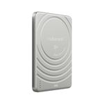 Magnetická bezdrôtová powerbanka Cubenest Qi2 SlimDual 5000 mAh SQ1B3D - strieborná