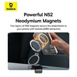 Magnetický držák do auta Baseus MagPro Series II s přísavkou černý