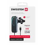 Magnetický držiak Swissten do ventilačného otvoru s funkciou nabíjania