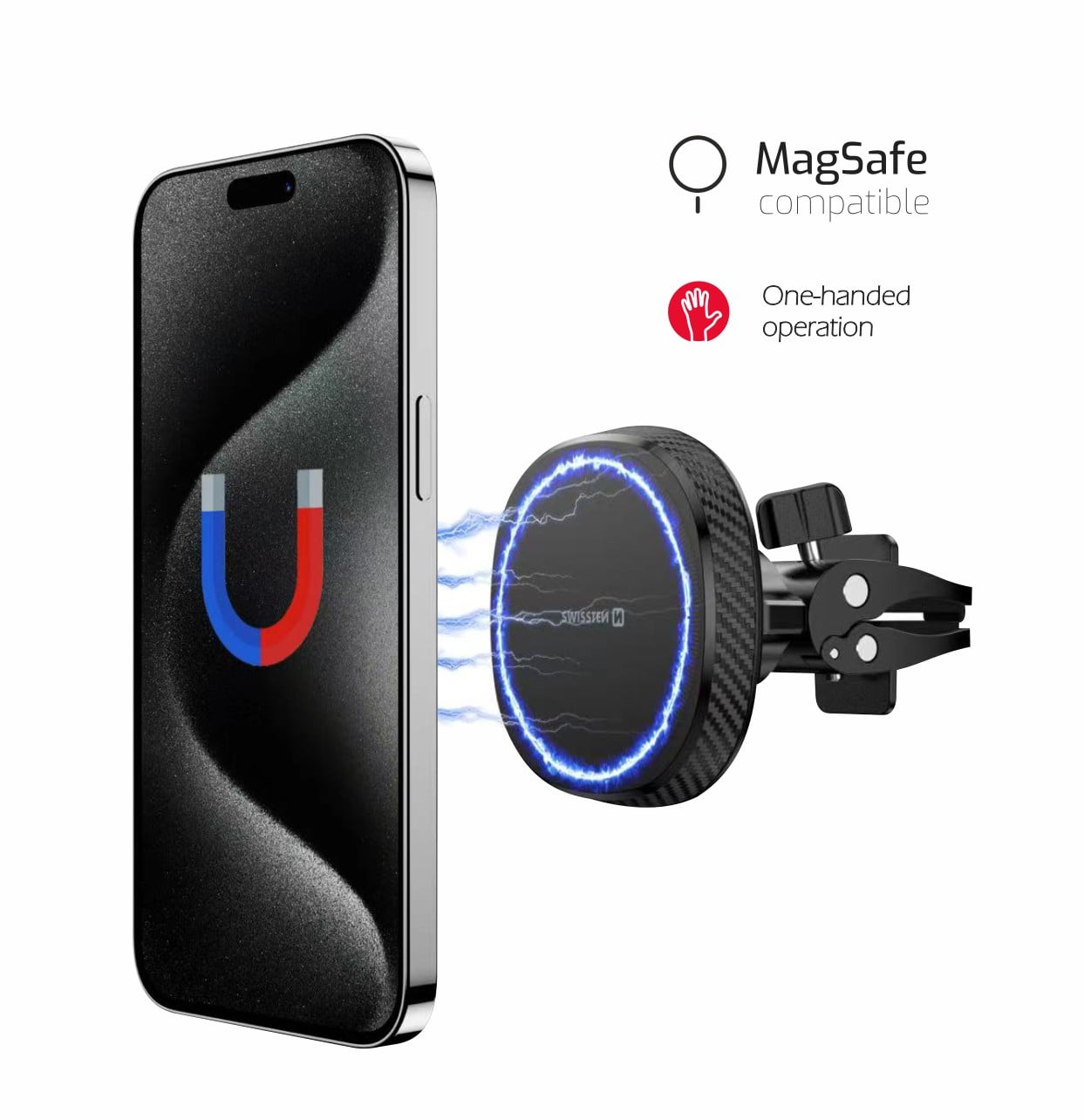 Magnetický držiak Swissten MagStick Compact