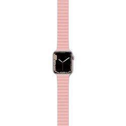 Magnetický remienok Epico pre Apple Watch 42/44/45 mm - ružový/sivý