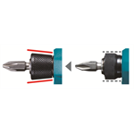 MAKITA Aku rázový šroubovák v kufru Li-ion 7,2V/1,5Ah