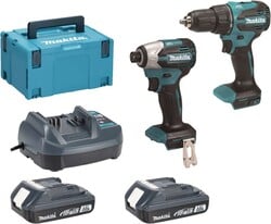 MAKITA Akumulátorová sada DHP490+DTD158 Li-ion LXT 18 V