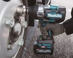 MAKITA Akumulátorový rázový uťahovač 3/4" Li-ion XGT 40 V/4,0 Ah, Makpac