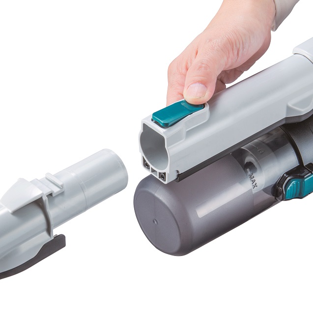MAKITA Akumulátorový vysávač s cyklónovou filtráciou a elektrickou kefou Li-ion XGT 40V, bez batérie