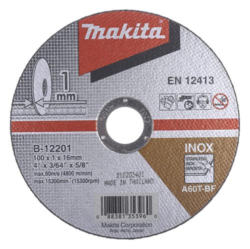 Makita B-12201 řezný kotouč 100x1x16 nerez
