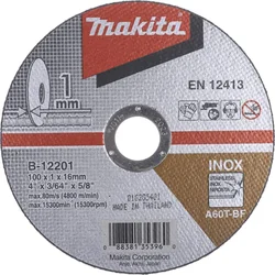 Makita B-12201 řezný kotouč 100x1x16 nerez